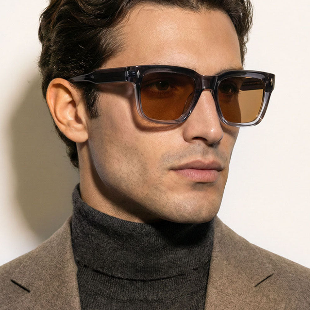 Ochelari De Soare Barbati Techsuit 31246, Polarizati, Protectie UV, Maro Bleu