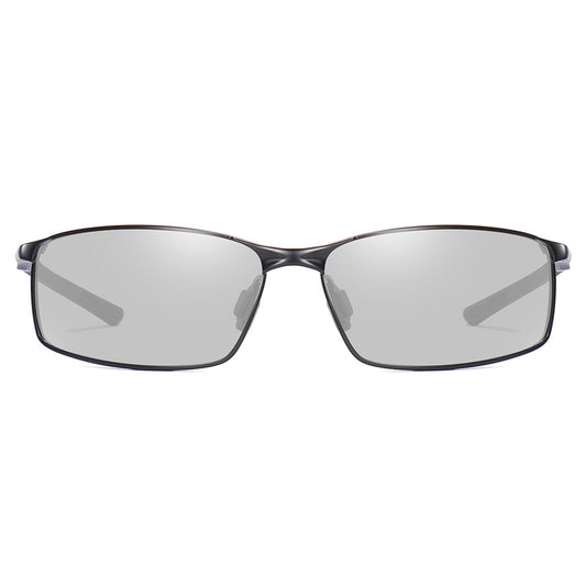 Ochelari De Soare Barbati Techsuit 559, Polarizati, Protectie UV, Negri Transparenti