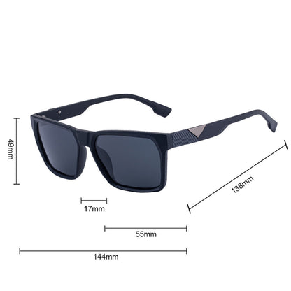 Ochelari De Soare Barbati Techsuit 8500, Polarizati, Protectie UV, Negri Gri