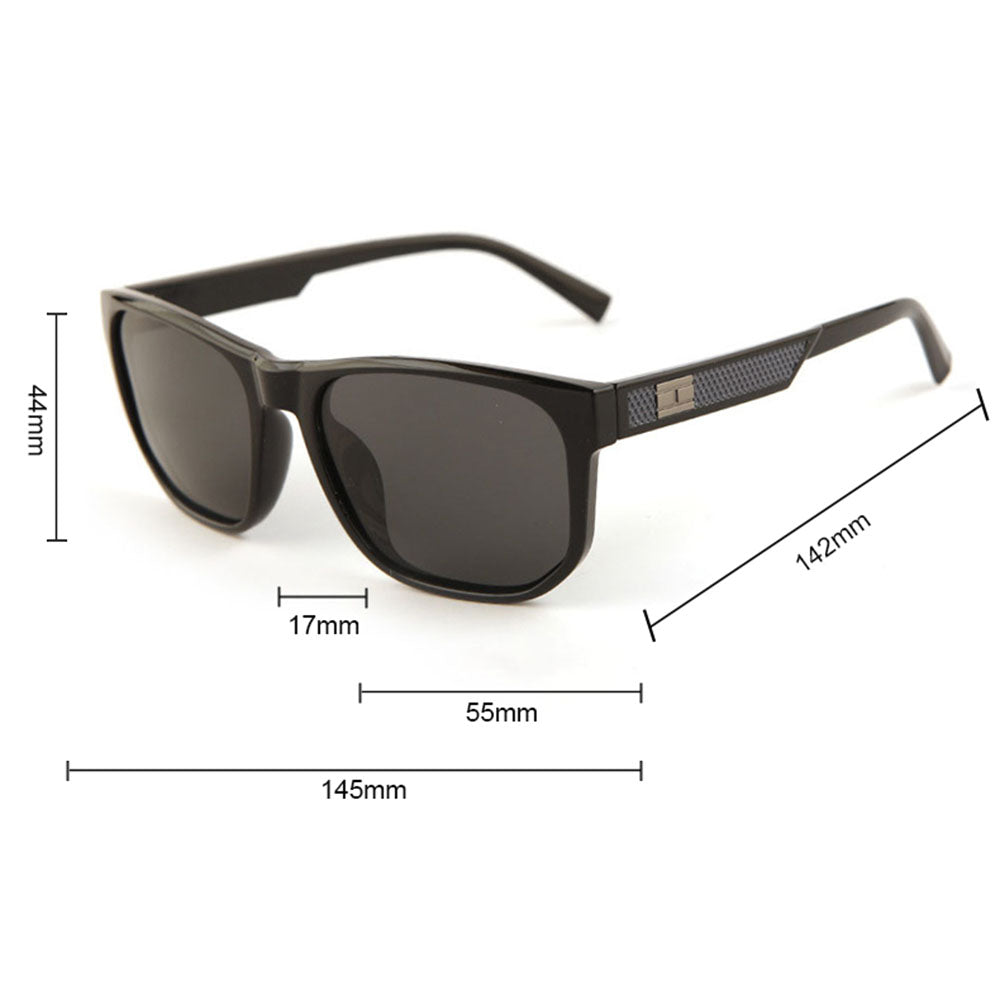 Ochelari De Soare Barbati Techsuit 8502, Polarizati, Protectie UV, Gri