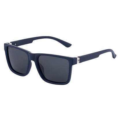 Ochelari De Soare Barbati Techsuit 8506, Polarizati, Protectie UV, Albastri Mat Gri