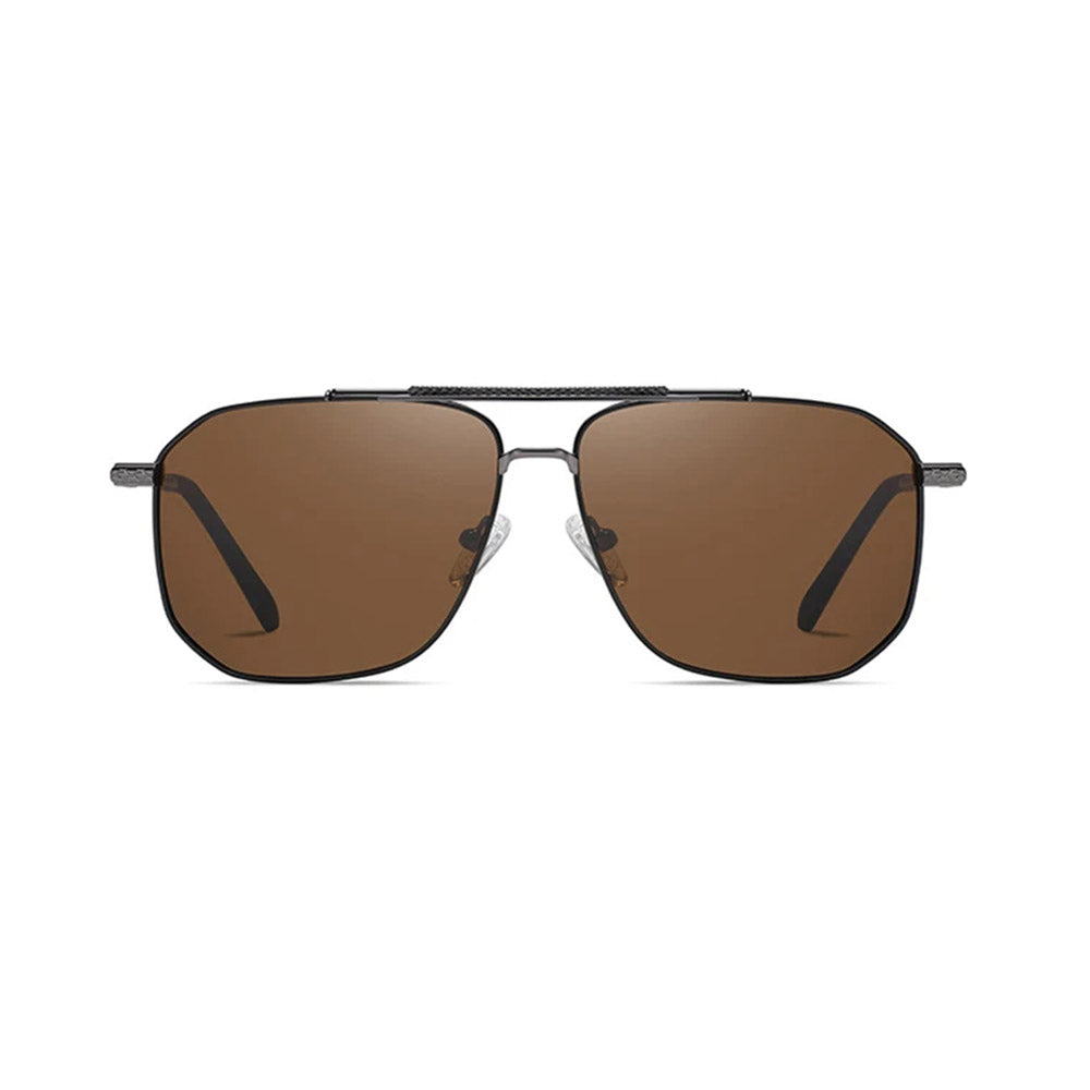 Ochelari De Soare Barbati Techsuit 8538, Polarizati, Protectie UV, Gri Maro