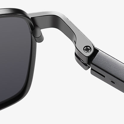 Ochelari De Soare Barbati Techsuit LM001, Polarizati, Protectie UV, Gri