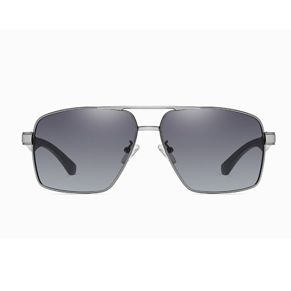 Ochelari De Soare Barbati Techsuit LM001, Polarizati, Protectie UV, Gri Gradient