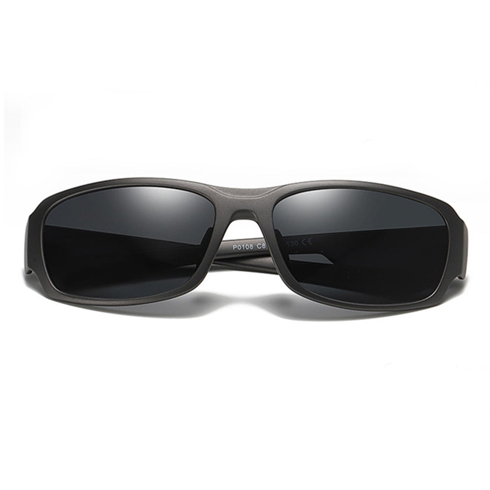 Ochelari De Soare Barbati Techsuit MM108, Polarizati, Protectie UV, Gri
