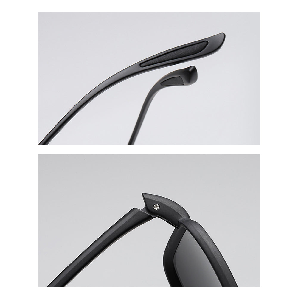 Ochelari De Soare Barbati Techsuit MM99, Polarizati, Protectie UV, Maro