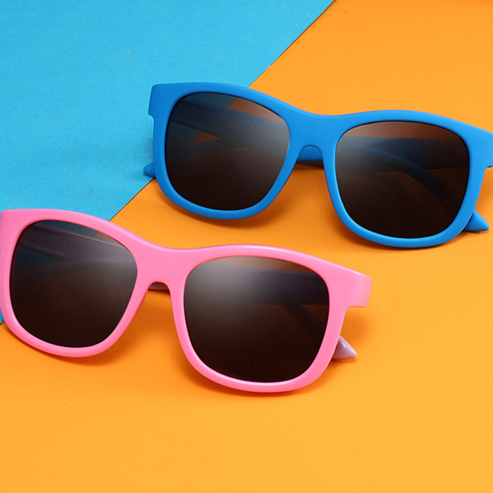 Ochelari De Soare Bebelusi Techsuit 8306-C14, Polarizati, Negri Rosii
