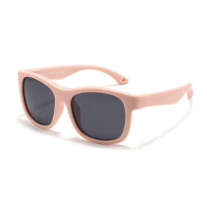 Ochelari De Soare Bebelusi Techsuit 8306-C22, Polarizati, Roz