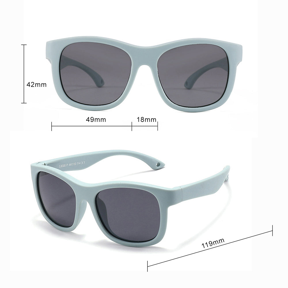 Ochelari De Soare Bebelusi Techsuit 8306-C22, Polarizati, Roz