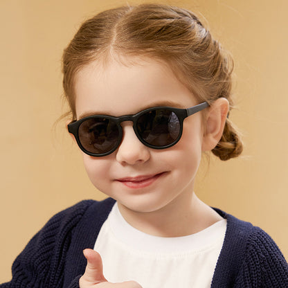 Ochelari De Soare Bebelusi Techsuit 8308-C27, Polarizati, Albastri Roz