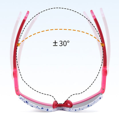 Ochelari De Soare Copii Techsuit 2025, Polarizati, Protectie UV, Roz