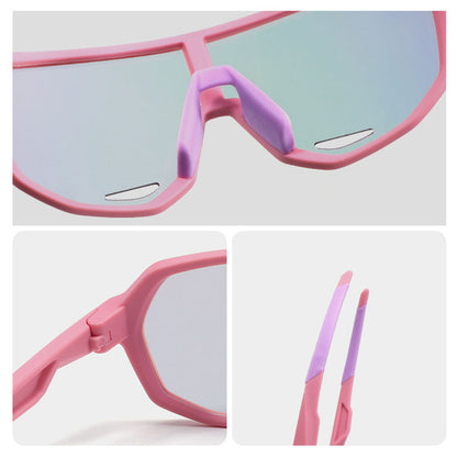 Ochelari De Soare Copii Techsuit 22312, Polarizati, Protectie UV, Negri Rosii