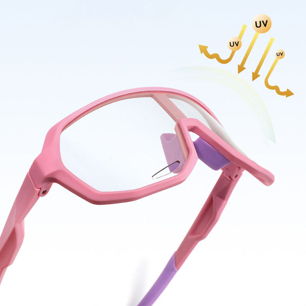 Ochelari De Soare Copii Techsuit 22312, Polarizati, Protectie UV, Roz