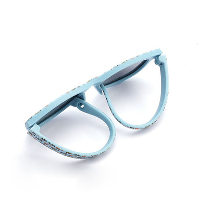 Ochelari De Soare Copii Techsuit 5218, Polarizati, Protectie UV, Albastrii