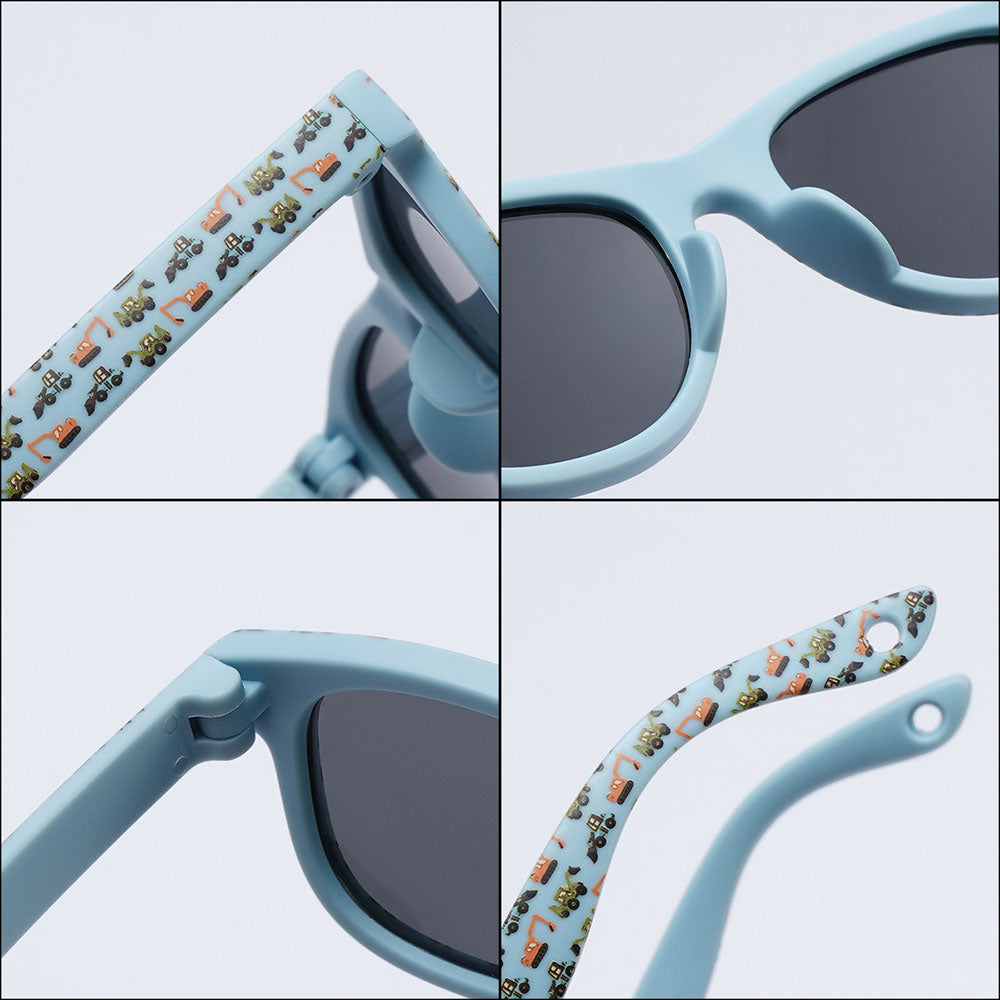 Ochelari De Soare Copii Techsuit 5218, Polarizati, Protectie UV, Roz