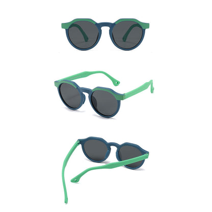 Ochelari De Soare Copii Techsuit 601, Polarizati, Protectie UV, Mov Roz