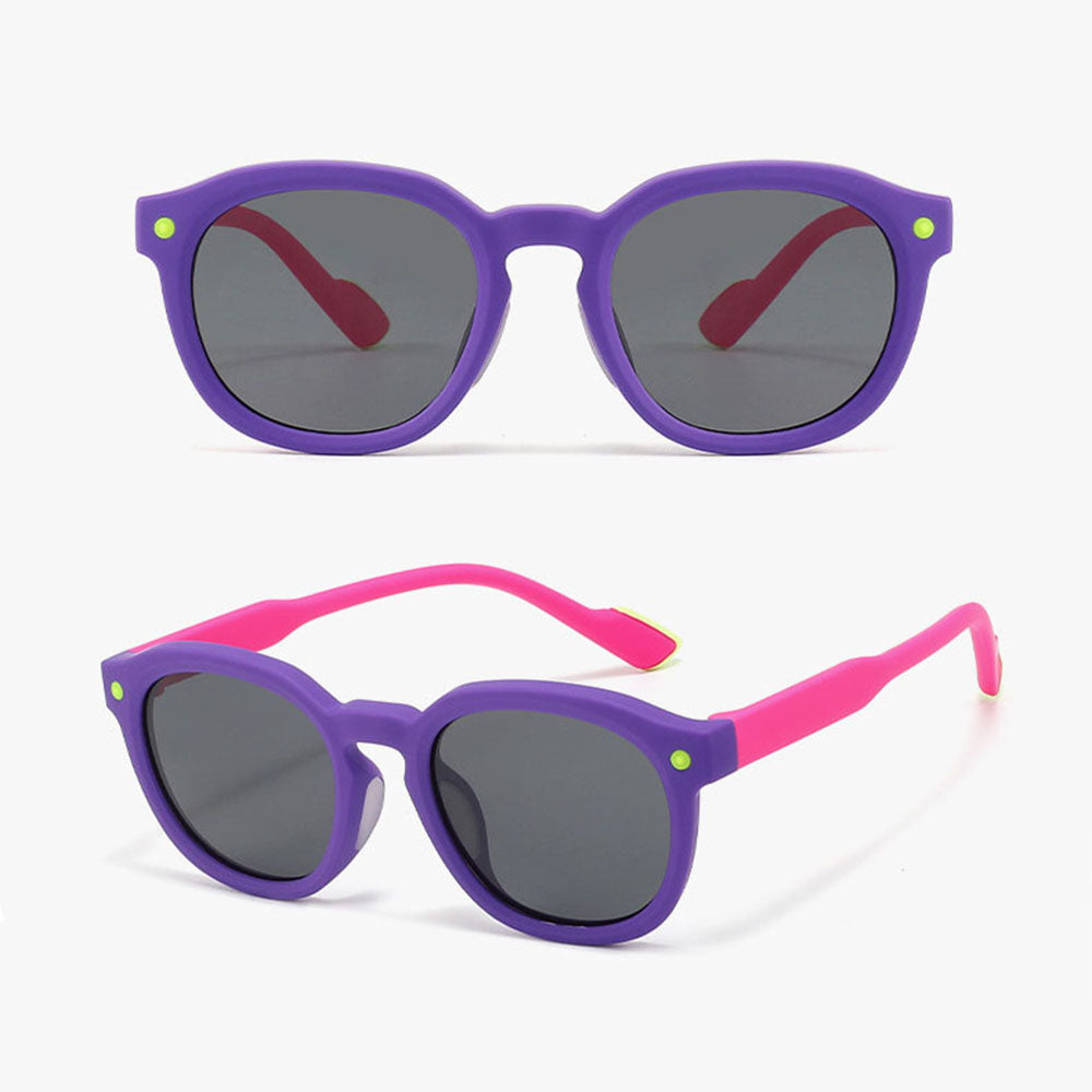Ochelari De Soare Copii Techsuit 616, Polarizati, Protectie UV, Mov Roz