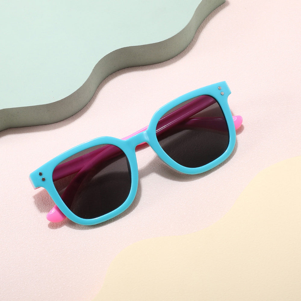 Ochelari De Soare Copii Techsuit 8351-C42, Polarizati, Roz Mov