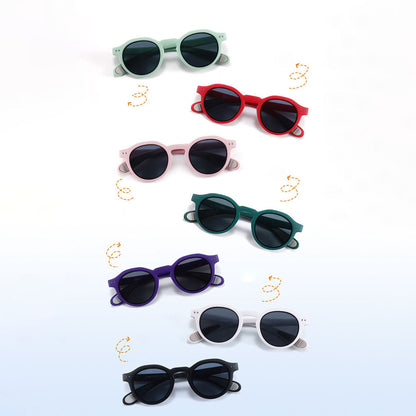 Ochelari De Soare Copii Techsuit 8443, Polarizati, Protectie UV, Rosii