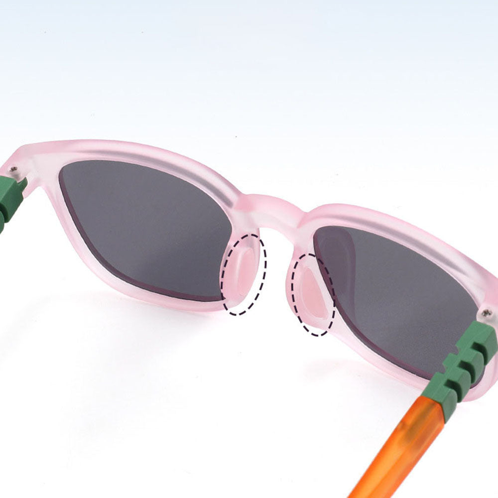 Ochelari De Soare Copii Techsuit 9694, Polarizati, Protectie UV, Bleu Negri