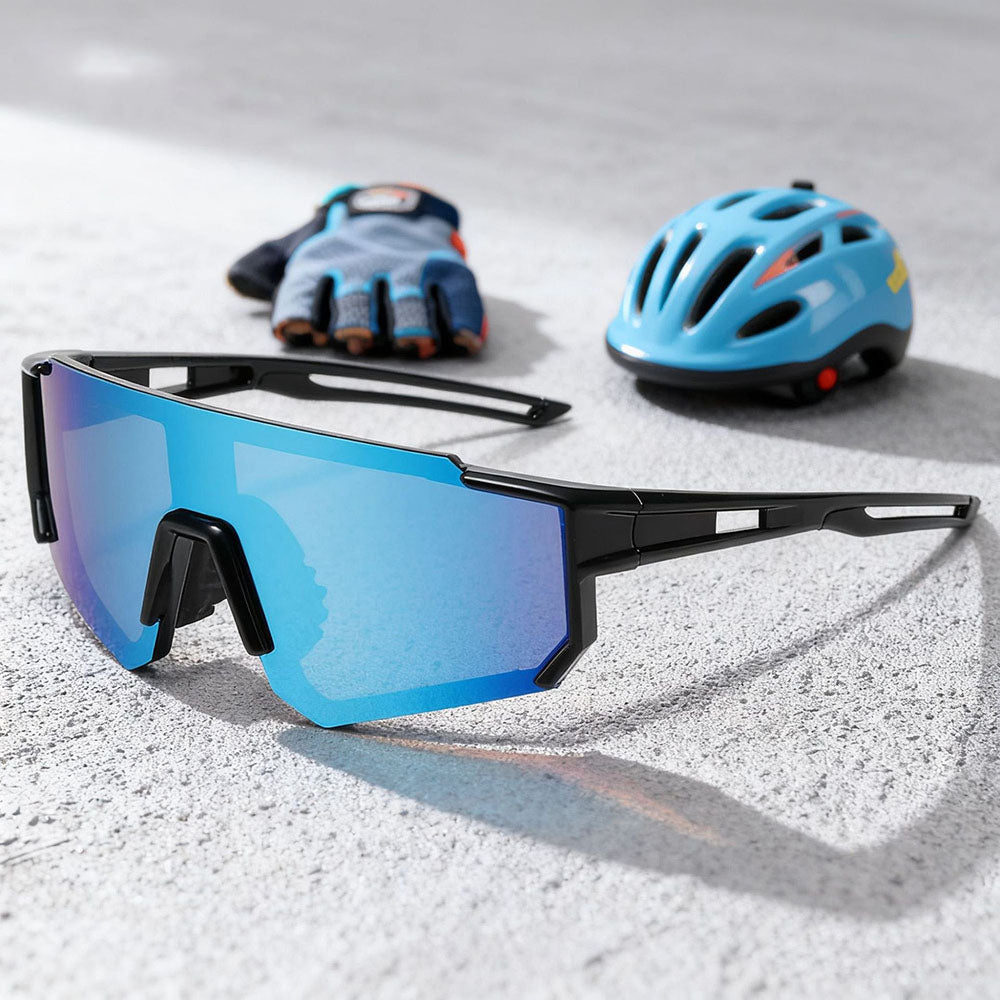 Ochelari De Soare Copii Techsuit R601, Polarizati, Protectie UV, Negri Verzi