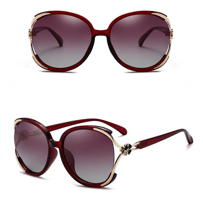 Ochelari De Soare Dama Techsuit 1384, Polarizati, Protectie UV, Rosii