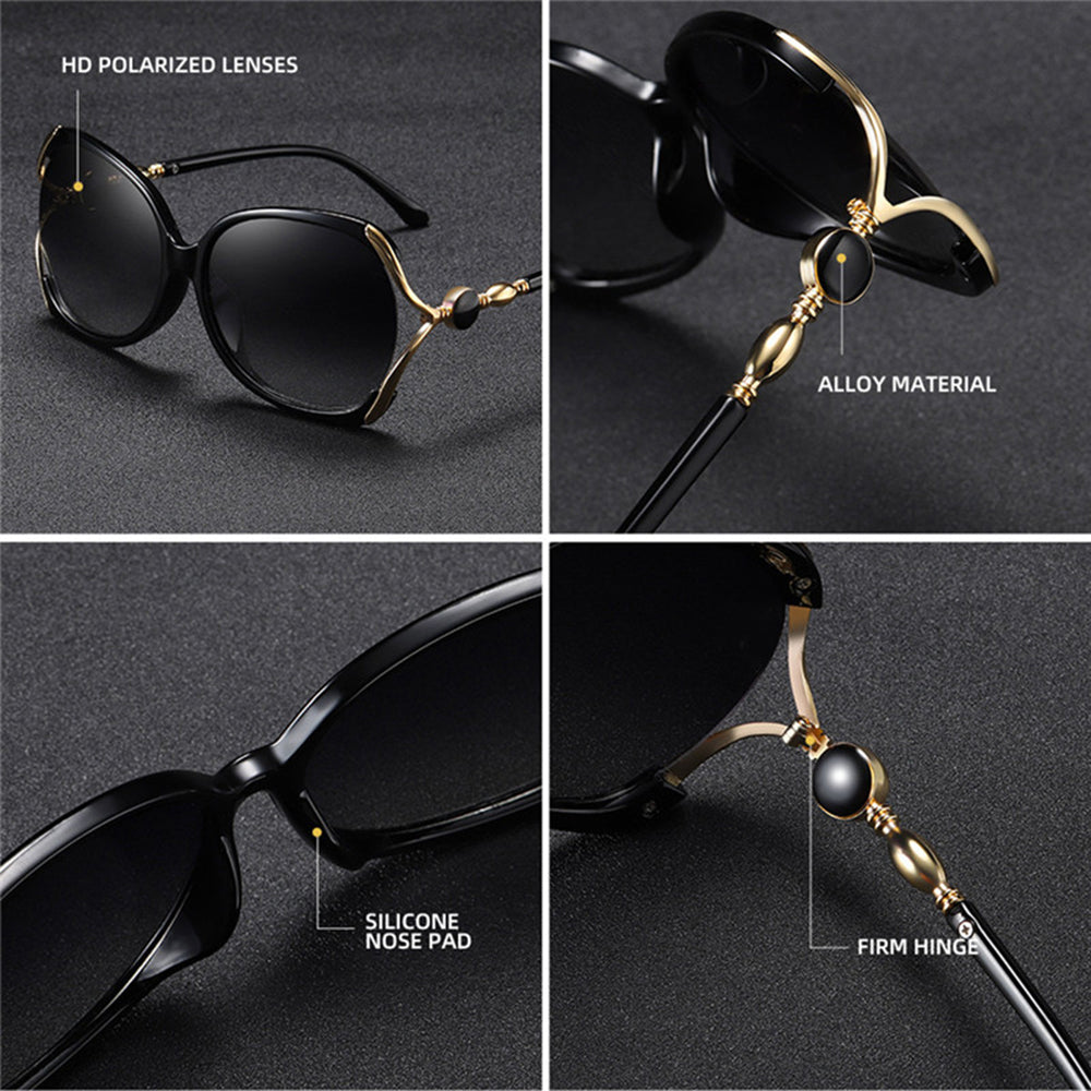 Ochelari De Soare Dama Techsuit 1722, Polarizati, Protectie UV, Albastri Gri