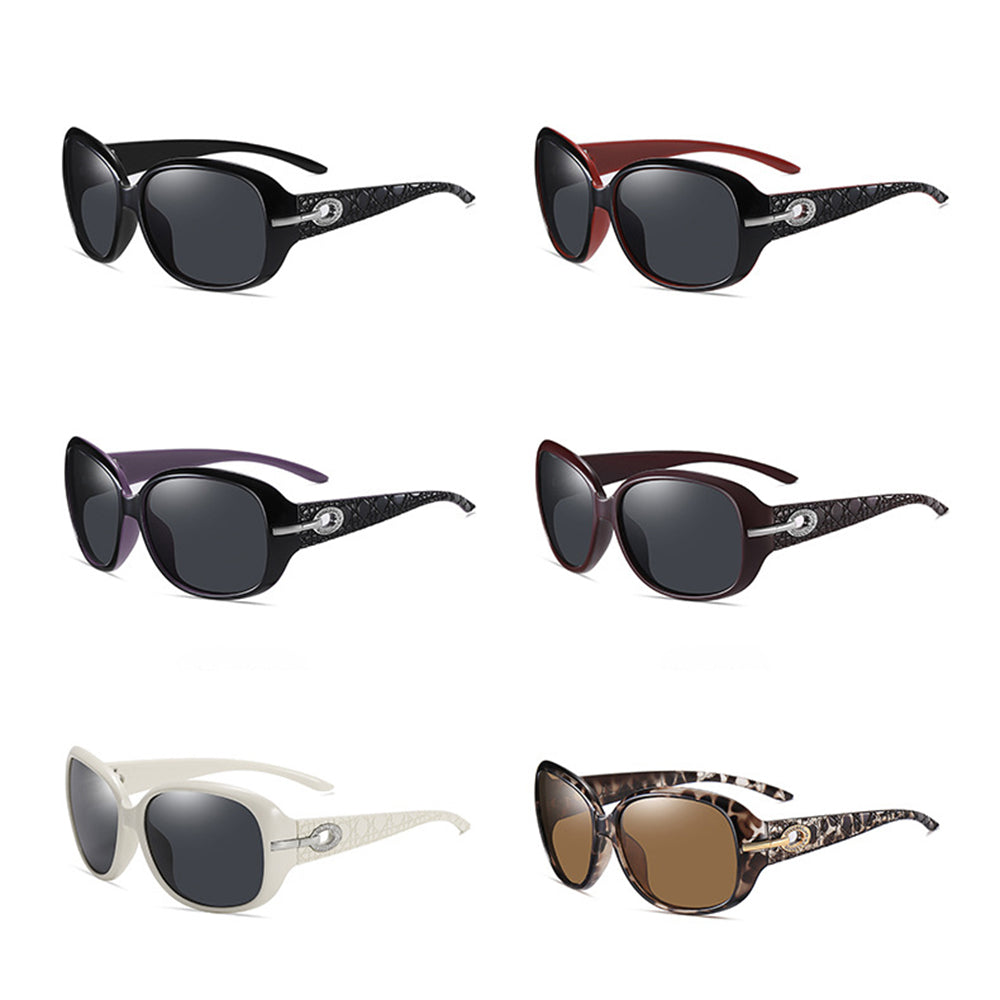 Ochelari De Soare Dama Techsuit 2012, Polarizati, Protectie UV, Negri Mov Gri