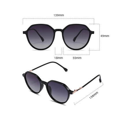 Ochelari De Soare Dama Techsuit 2203, Polarizati, Protectie UV, Maro
