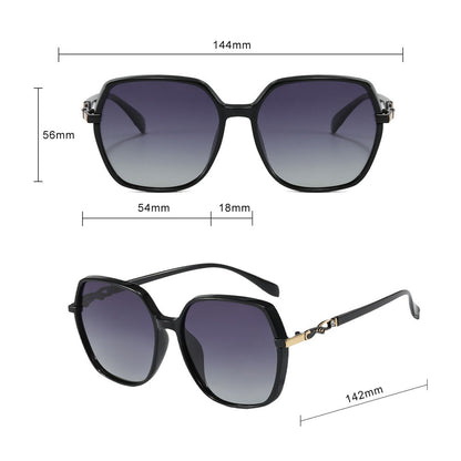Ochelari De Soare Dama Techsuit 5223, Polarizati, Protectie UV, Negri