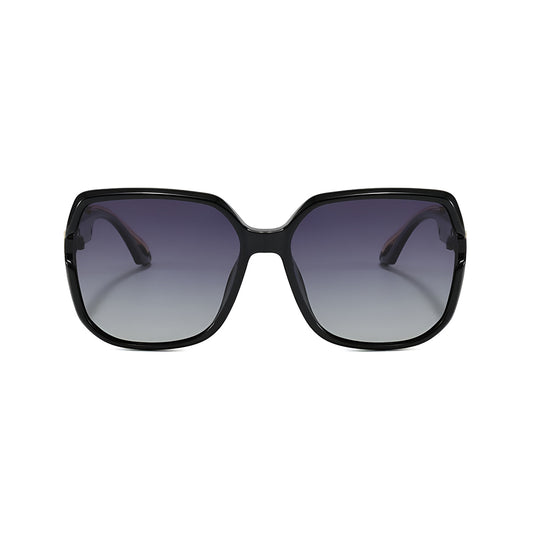Ochelari De Soare Dama Techsuit 5228, Polarizati, Negri Aurii
