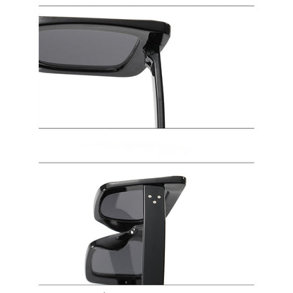 Ochelari De Soare Dama Techsuit 5277, Albi Gri