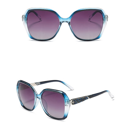 Ochelari De Soare Dama Techsuit 5599, Polarizati, Protectie UV, Albastri Gri