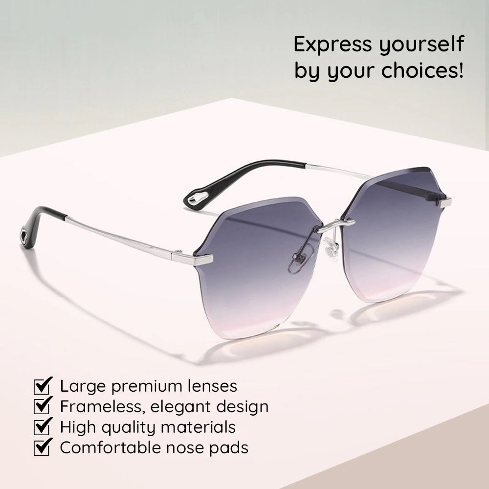 Ochelari De Soare Dama Techsuit 8195, Argintii Gri