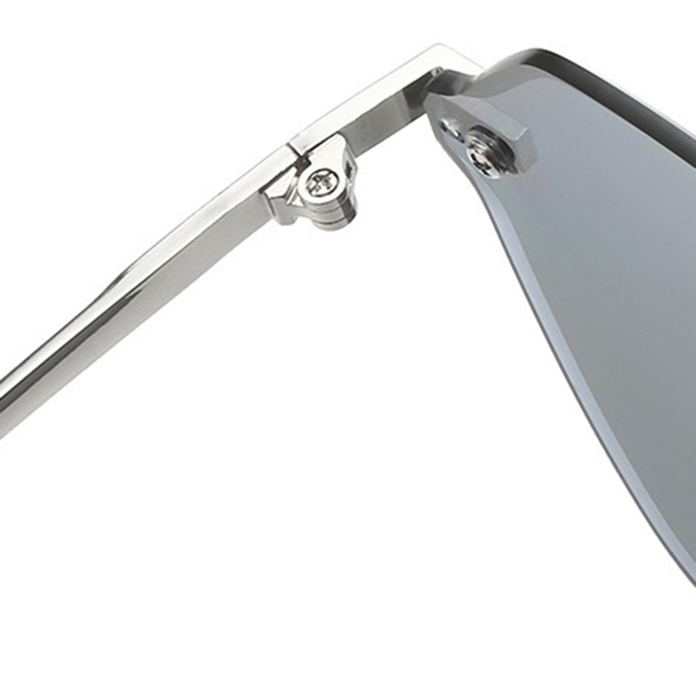 Ochelari De Soare Dama Techsuit 8195, Negri Argintii