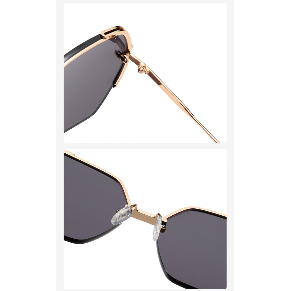 Ochelari De Soare Dama Techsuit 8561, Argintii Albastri