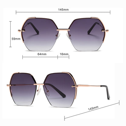 Ochelari De Soare Dama Techsuit 8561, Roz Aurii Gri