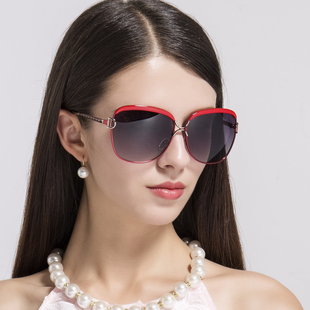 Ochelari De Soare Dama Techsuit 8702, Polarizati, Protectie UV, Rosii