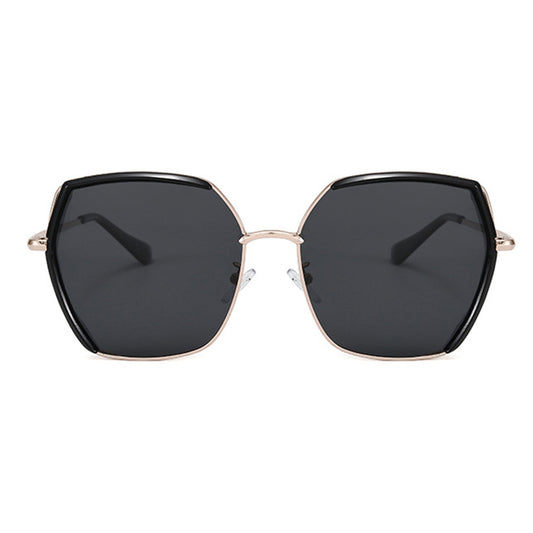 Ochelari De Soare Dama Techsuit 9768, Polarizati, Protectie UV, Negri Argintii Gri