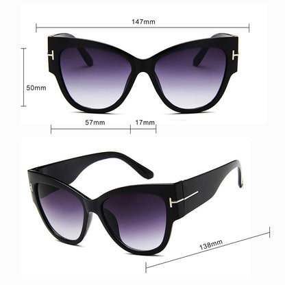 Ochelari De Soare Dama Techsuit 9778, Negri Maro Inchis