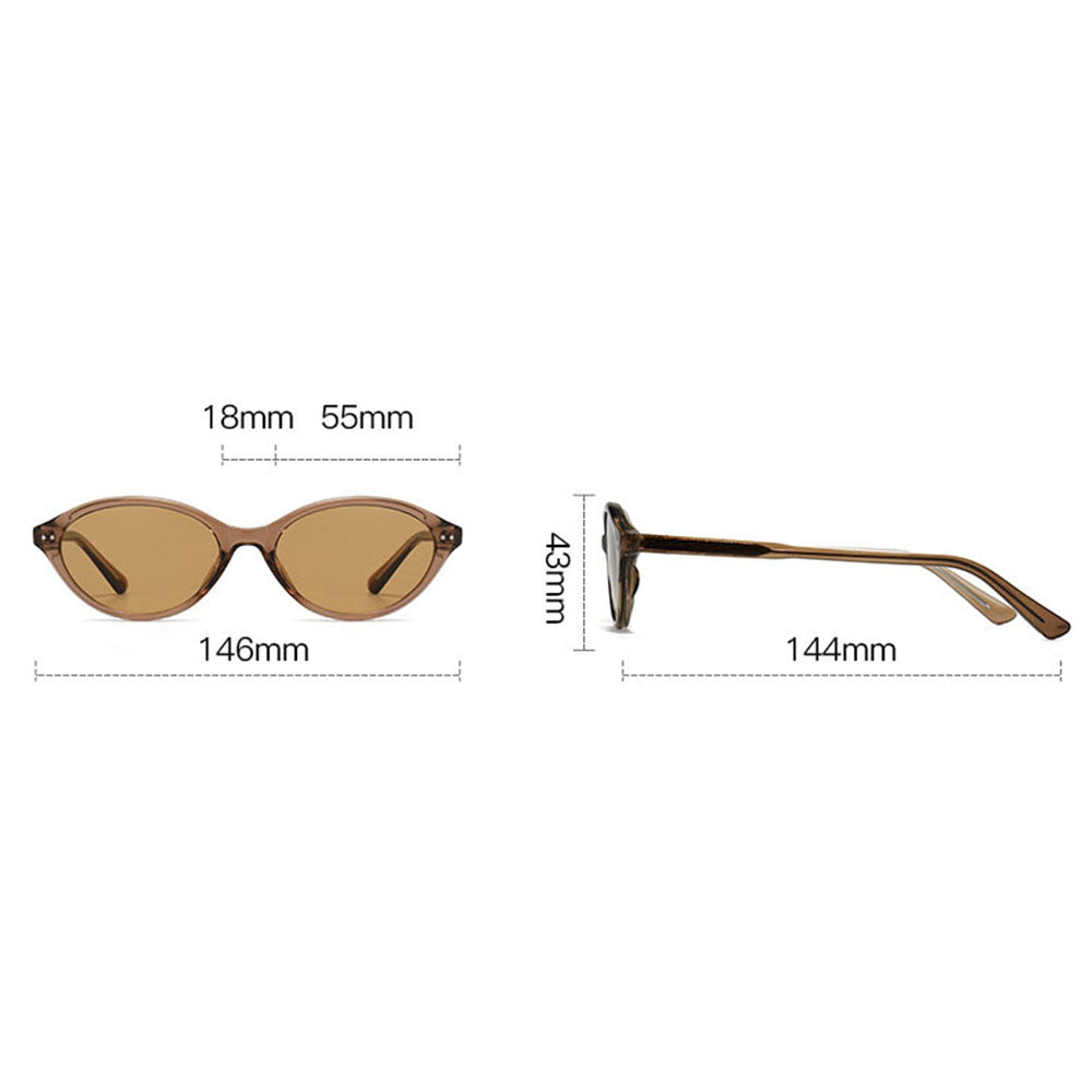Ochelari De Soare Dama Techsuit 99034, Maro
