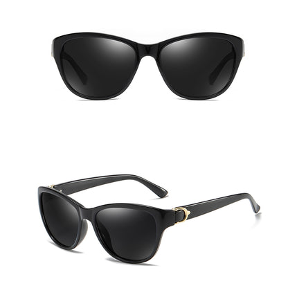 Ochelari De Soare Dama Techsuit A572, Polarizati, Protectie UV, Negri Gri