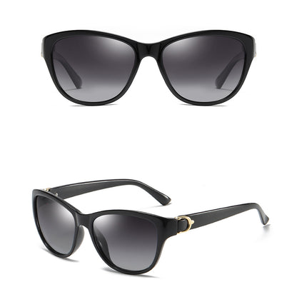 Ochelari De Soare Dama Techsuit A572, Polarizati, Protectie UV, Negri Gri Gradient
