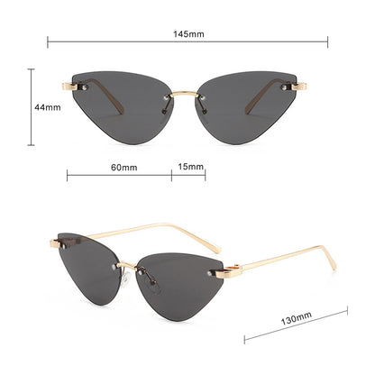 Ochelari De Soare Dama Techsuit S099, Aurii Maro