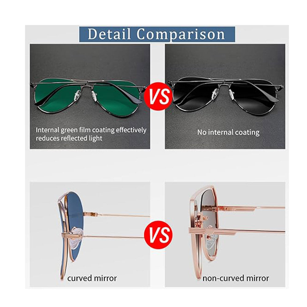 Ochelari De Soare Unisex Techsuit 3025, Protectie UV, Aurii Roz Albastri