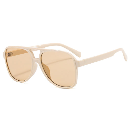Ochelari De Soare Unisex Techsuit 98061, Protectie UV, Bej Maro