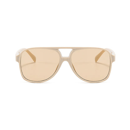 Ochelari De Soare Unisex Techsuit 98061, Protectie UV, Bej Maro