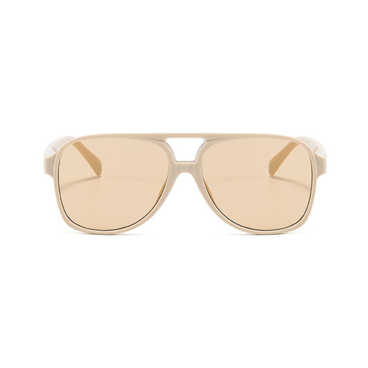 Ochelari De Soare Unisex Techsuit 98061, Protectie UV, Bej Maro