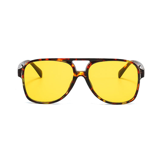 Ochelari De Soare Unisex Techsuit 98061, Protectie UV, Galbeni
