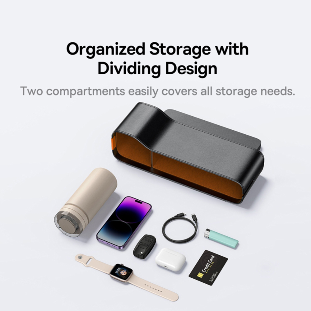 Organizator Auto Baseus OrganizeFun pentru spatiu dintre consola si scaun, Resigilat C20256502111-00